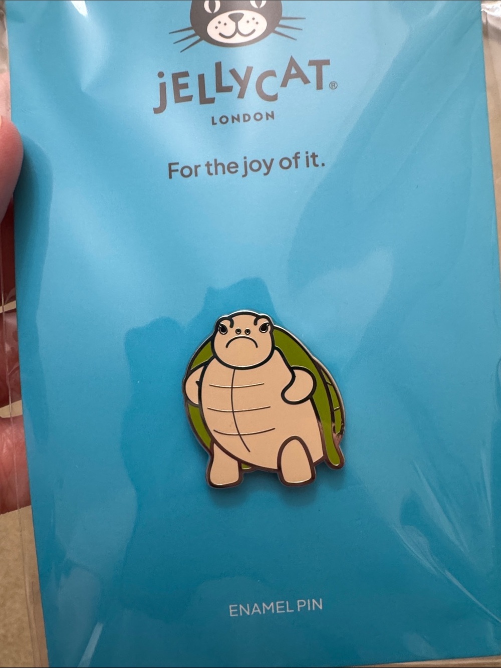 Jellycat Collectible Timmy Turtle Enamel Pin - Picture 2 of 10